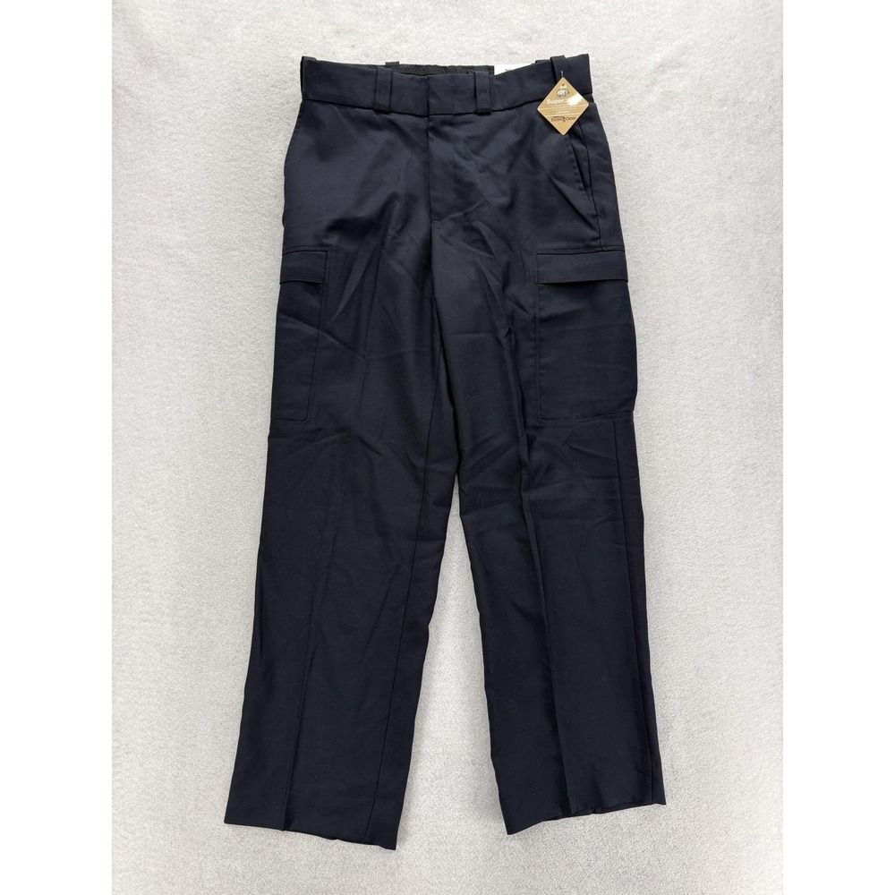 Flying Cross Justice Cargo Pants Mens 31x30 Blue LAPD Navy Police Workwear NWT
